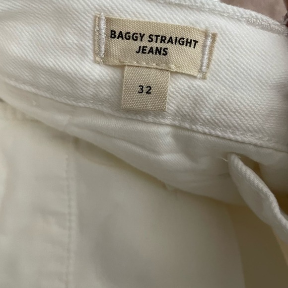 NWT Madewell The Harlow Wide Leg Jean in Tile White Size 32 - Picture 3 of 13